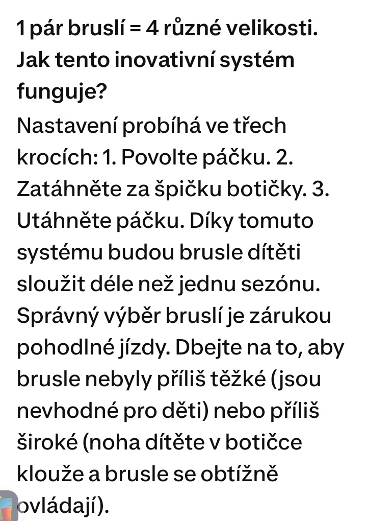 Oxelo dětské kolečkové brusle 32/35, chrániče - 5