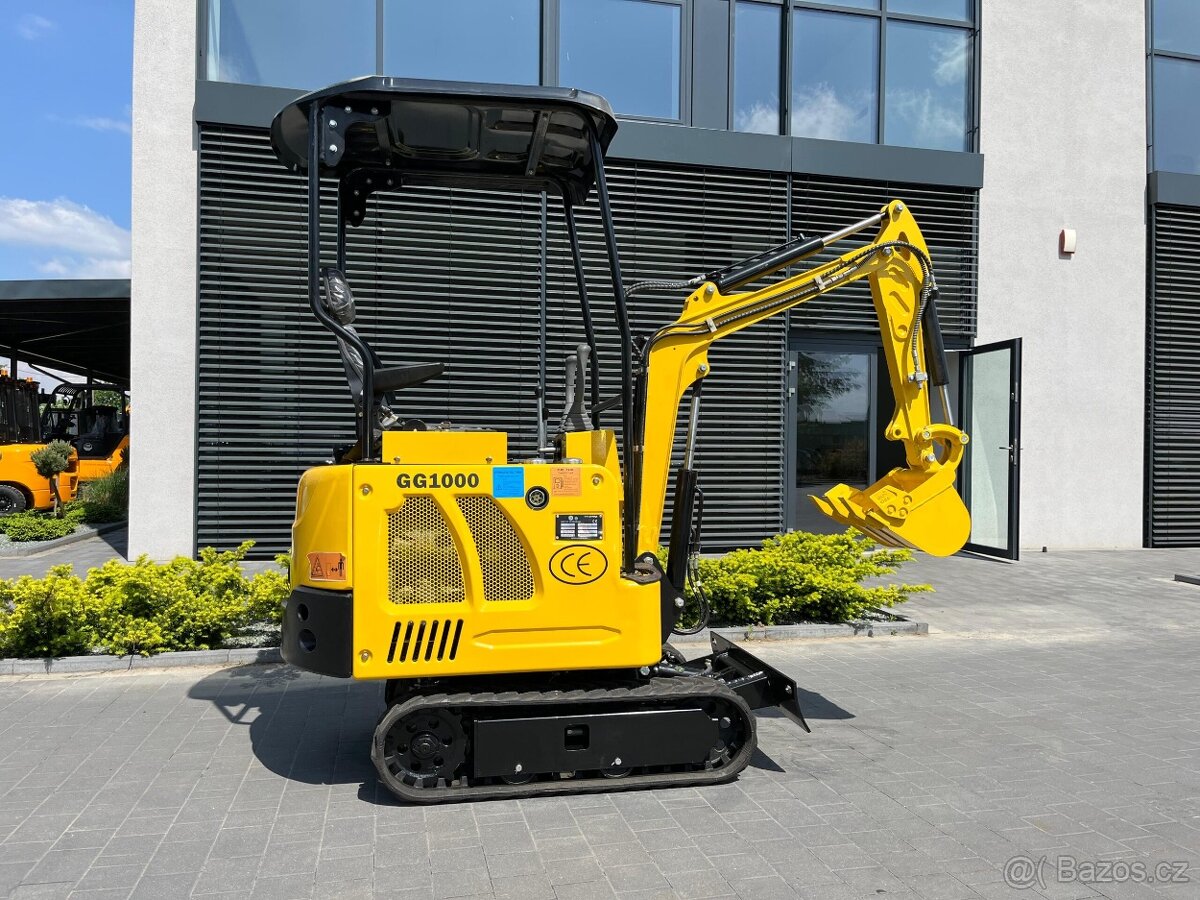 Minibáger GG 1000 Koncoročná AKCIA + Dovoz GRÁTIS - 5
