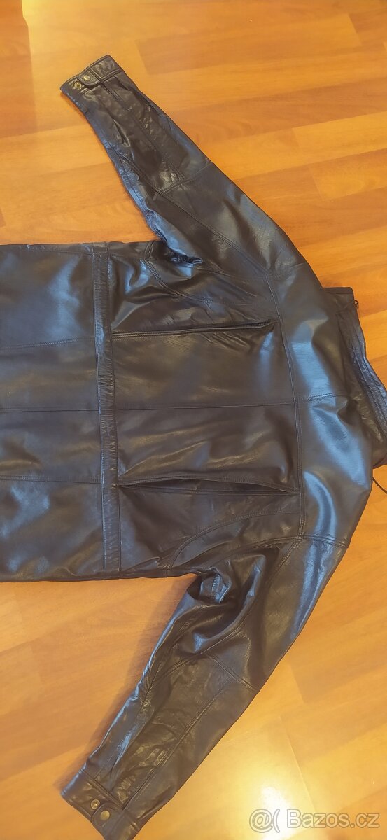 Pánská kožená bunda XXL - 5