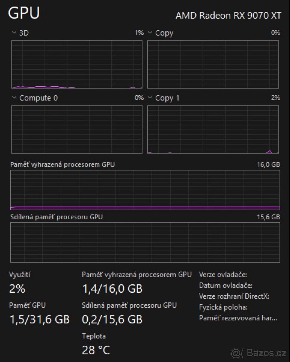 AMD Radeon RX 9070 XT, XFX MERCURY - Spěchá - 5