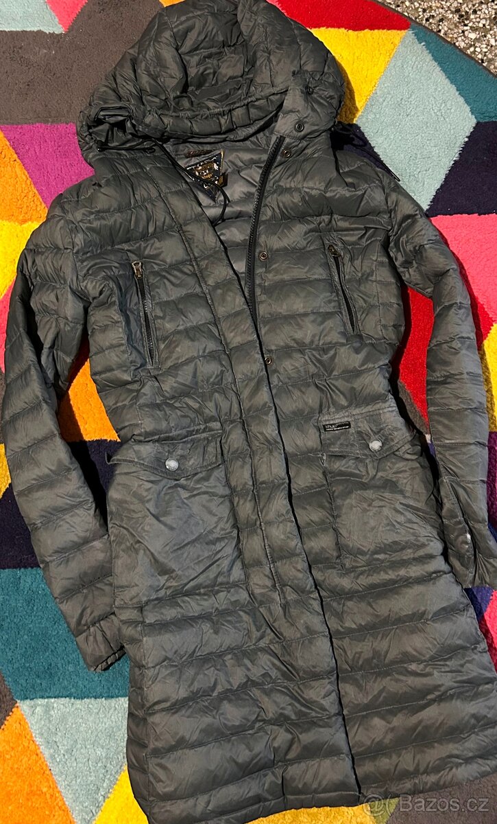 KHUJO DÁMSKÁ LONG ZIMNÍ PÉŘOVKA-PÉŘOVÁ BUNDA M 💪🏽🤩 - 5