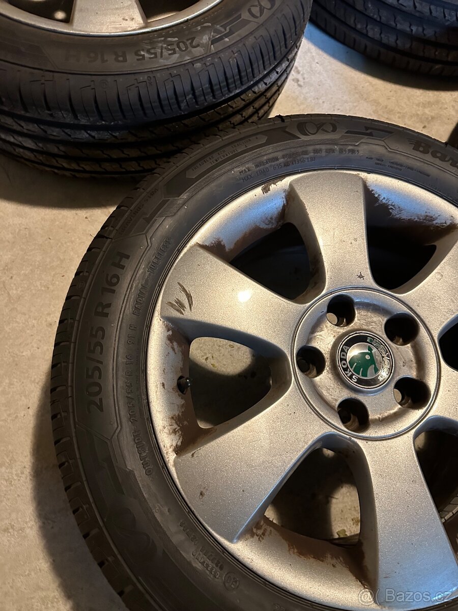 Hliníková kola s pneu - 5