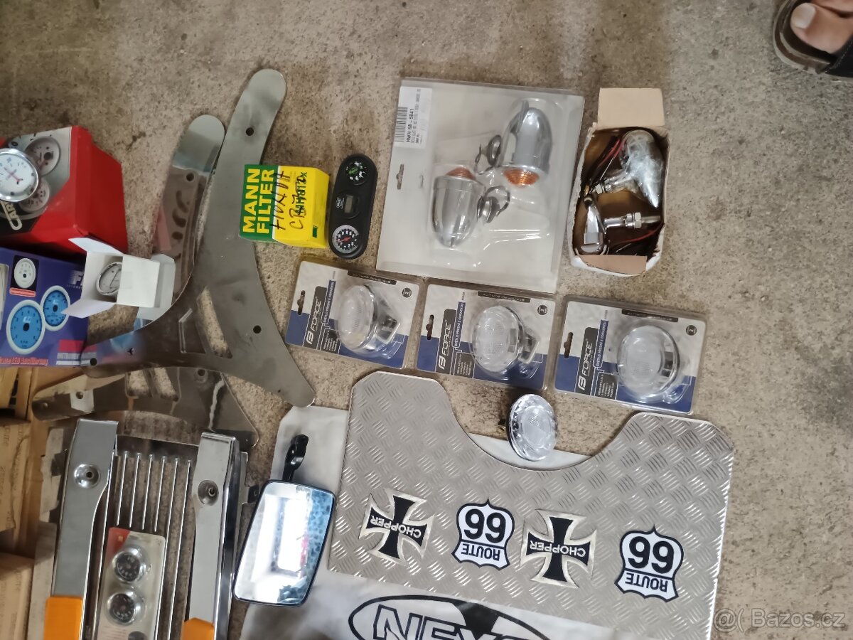 Chopper chrom doplnky - 5