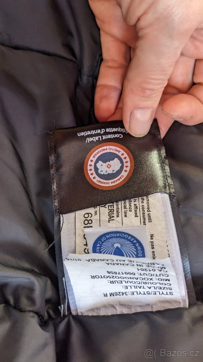 Péřová bunda kabát.panske M - 5