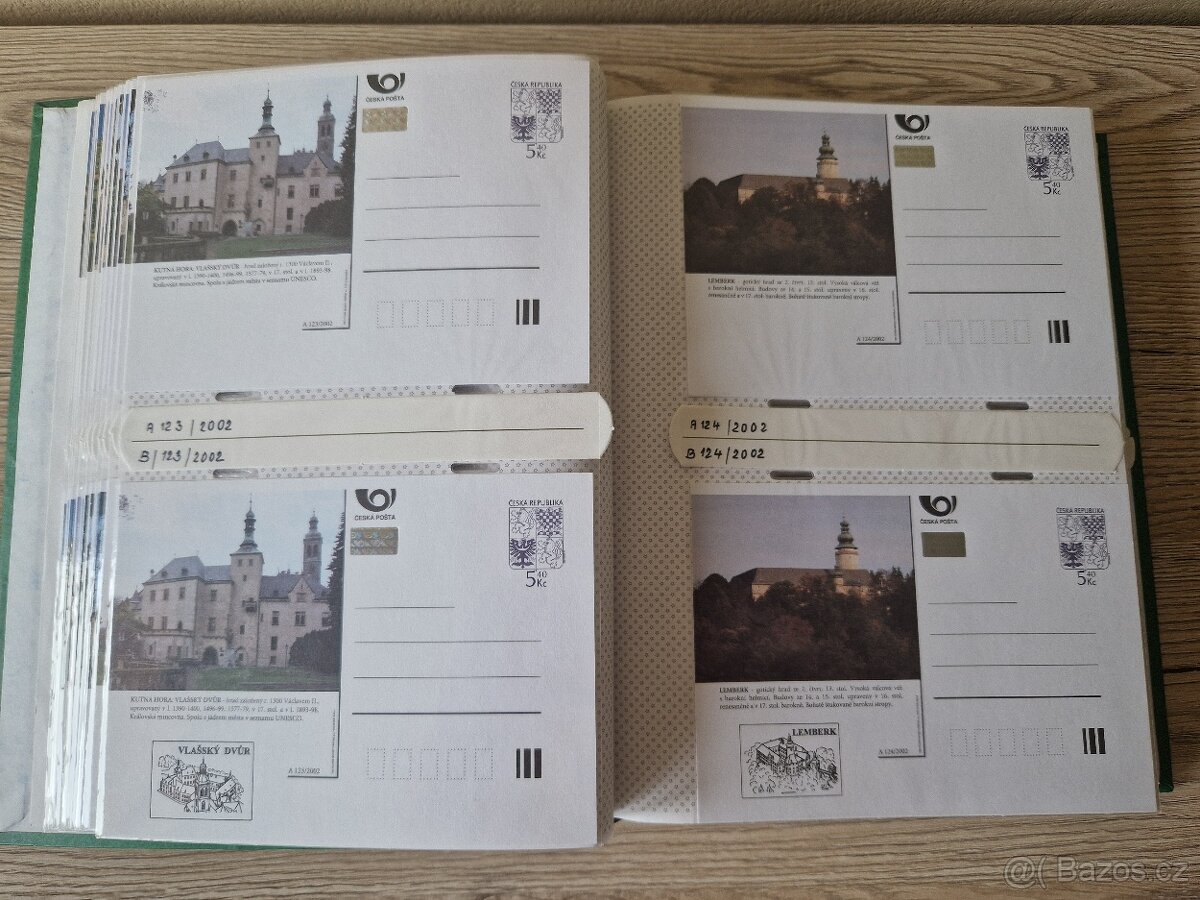 Dopisnice ČR v zásobníku. - 5