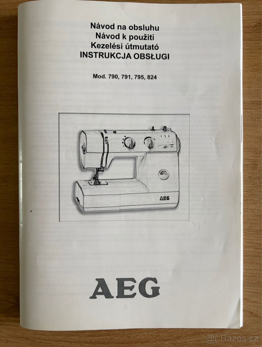 Elektrický šicí stroj AEG - 5