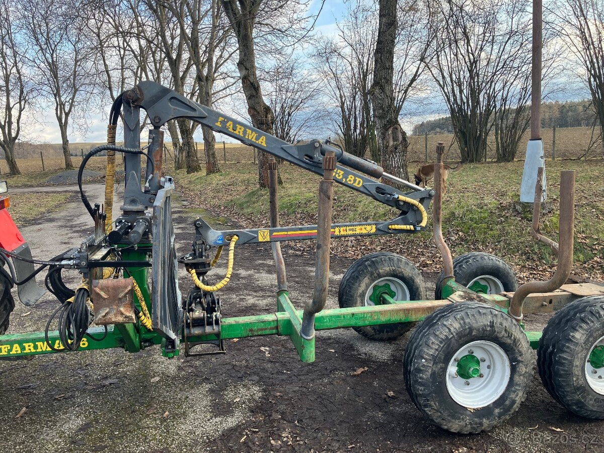 Vyvážečka dřeva farma 6. - 5