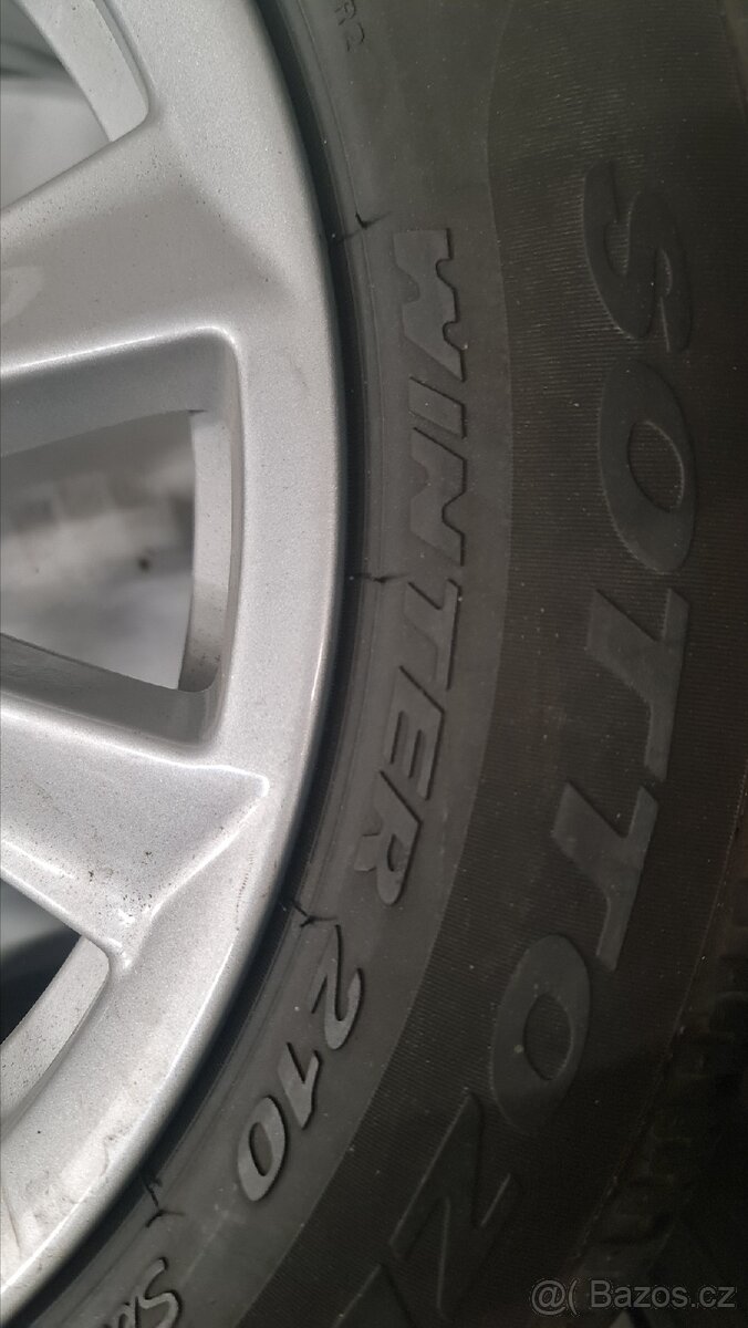 BMW řada 5 a 6 zimní sada alu kol original - 5