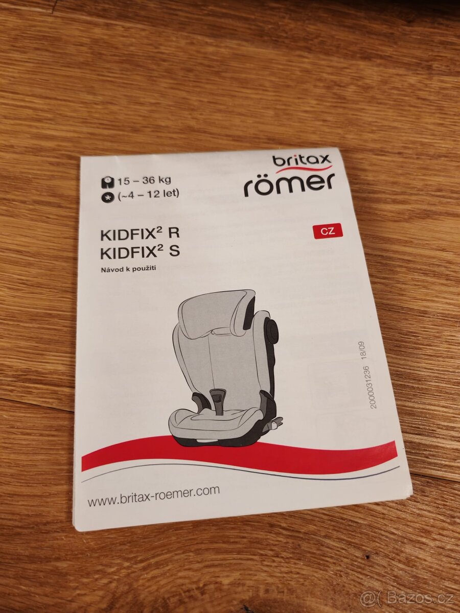 Autosedačka Britax Römer KIDFIX2 R - 5