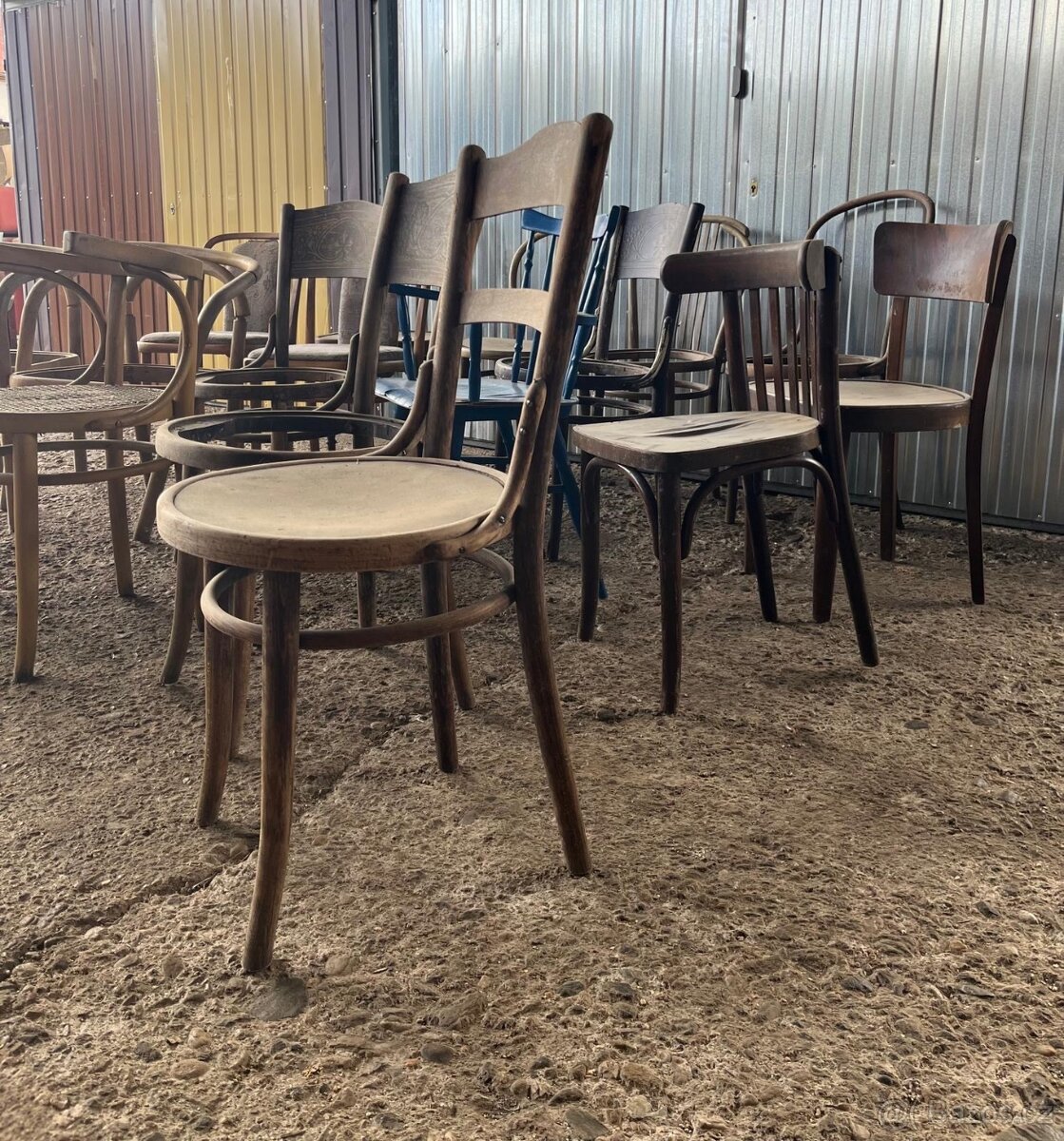 Staré Thonet židle - 5