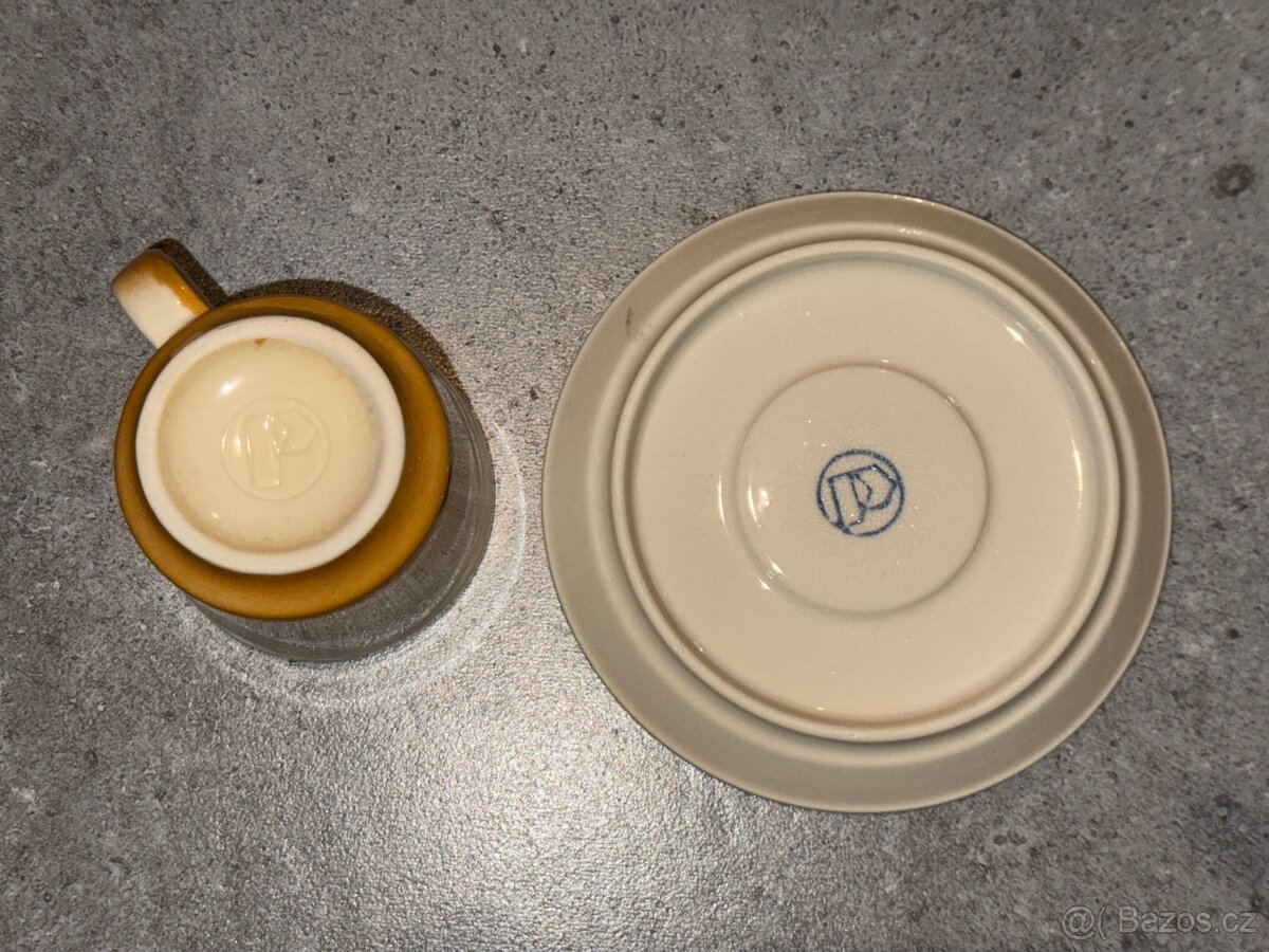 Šálky s podšálky na espresso - 5