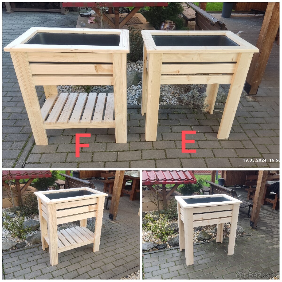 TRUHLÍKY, vyvýšené záhony... různé rozměry, design... - 5