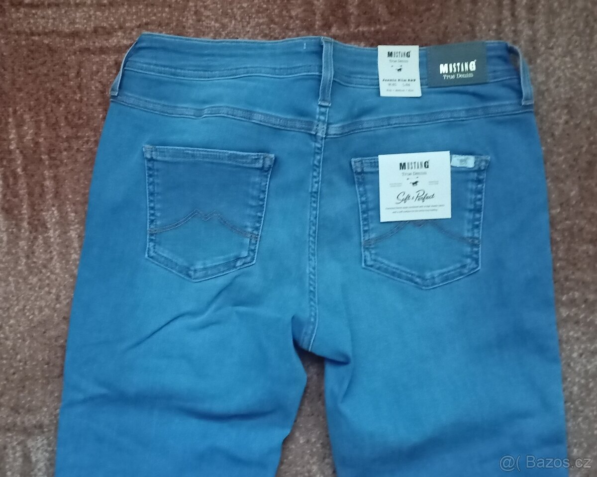 Dámské džíny MUSTANG - Jasmin slim velikost 30-34 NOVÉ - 5