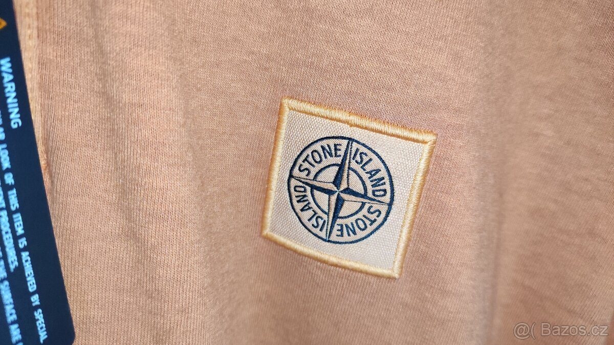 Originální tričko Stone Island S polo - 5