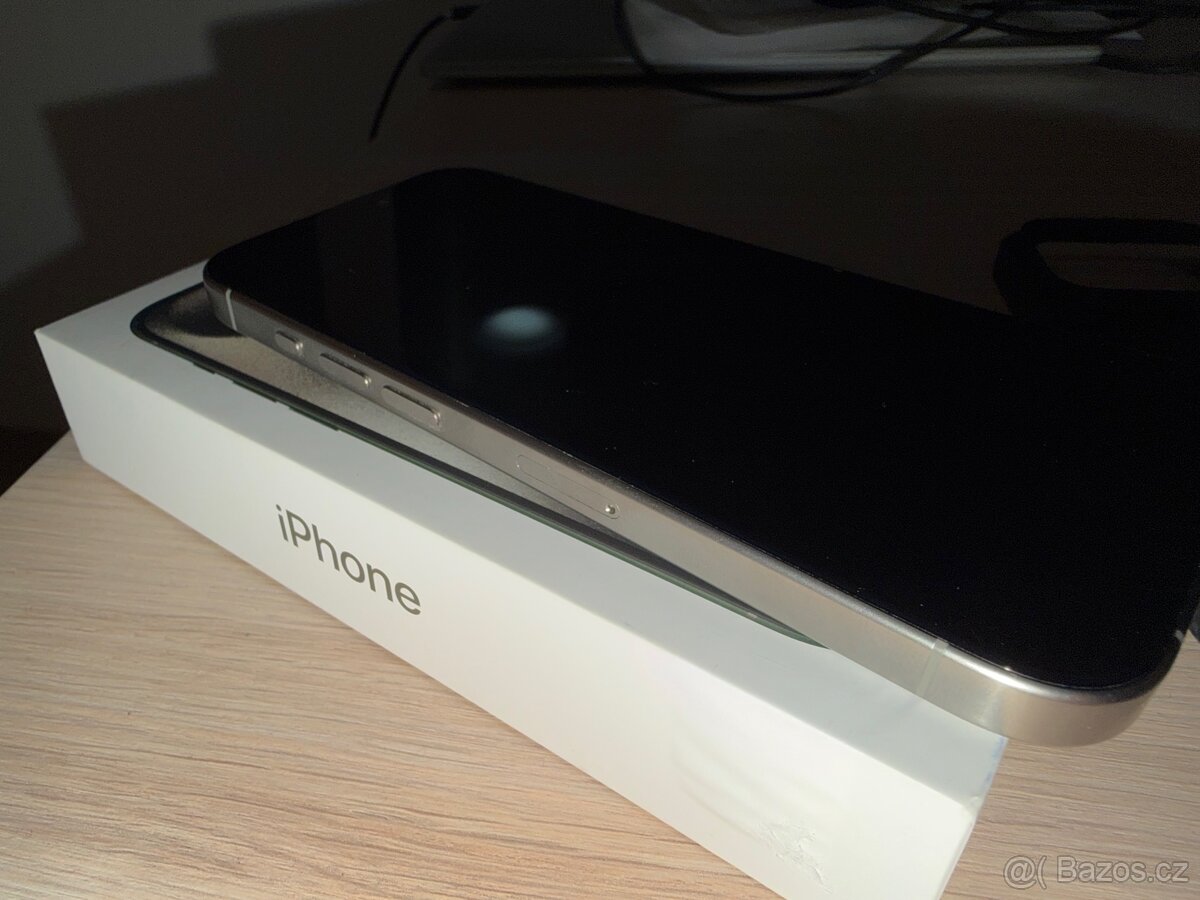 SLEVA | 📱 Apple iPhone 15 Pro, Natural Titanium, 256GB - 5