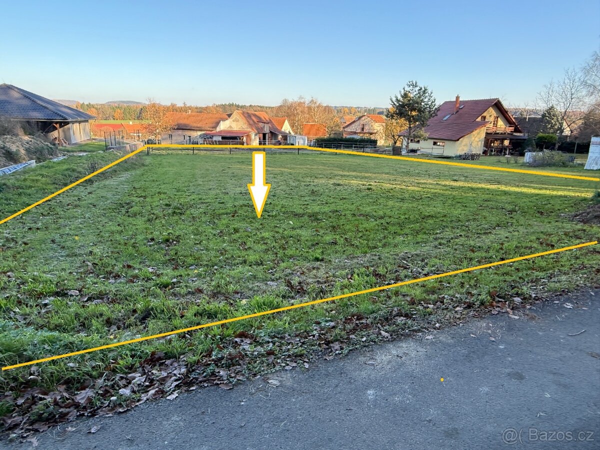 Prodám stavební parcelu v Loučkách u Chocně. - 5