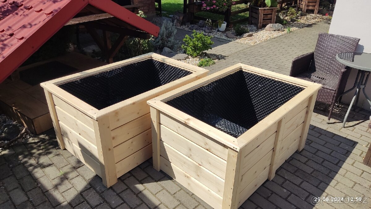 TRUHLÍKY, vyvýšené záhony... Turbo, 50,100... - 5