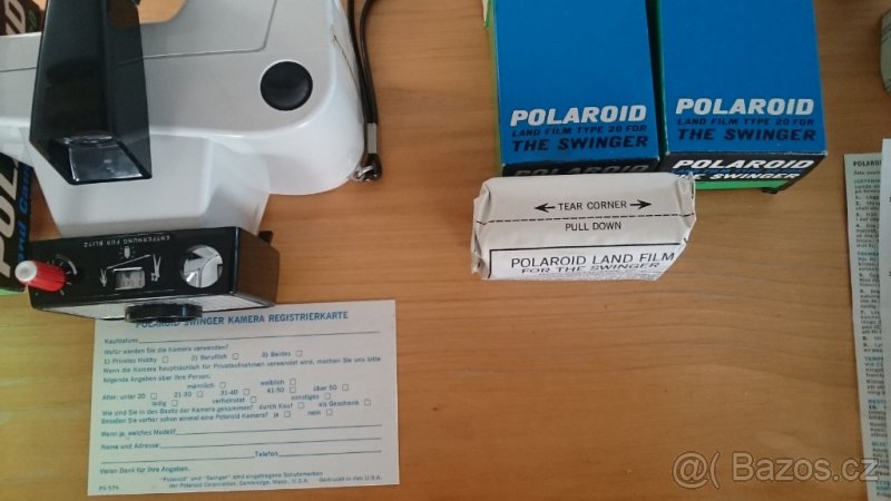 Polaroid Land camera swinger model 20 - 5