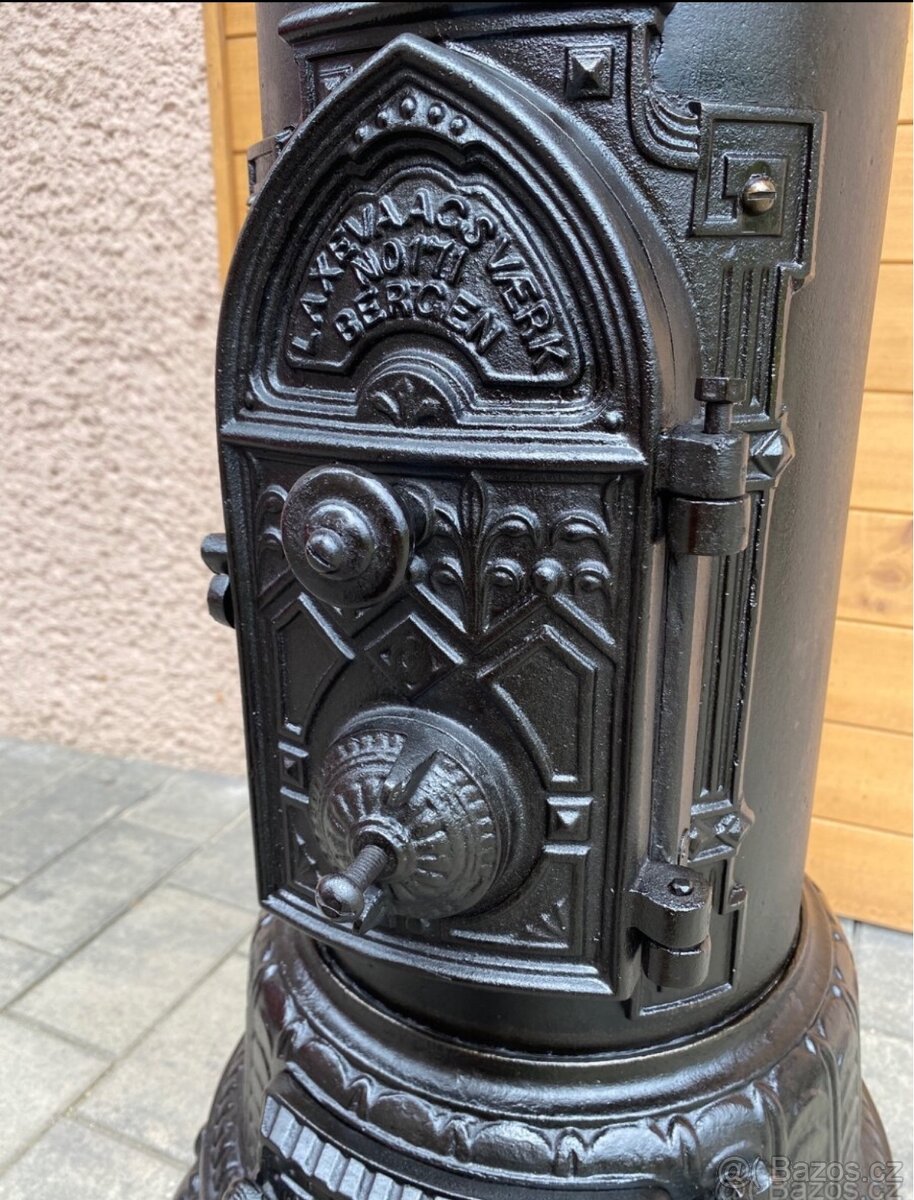Severská litinová kamna - 5