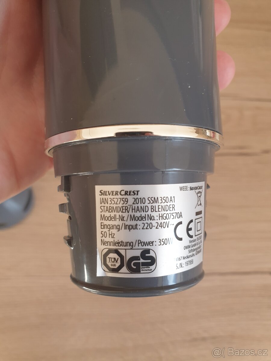 Tyčový ponorný mixér Silvercrest - 5