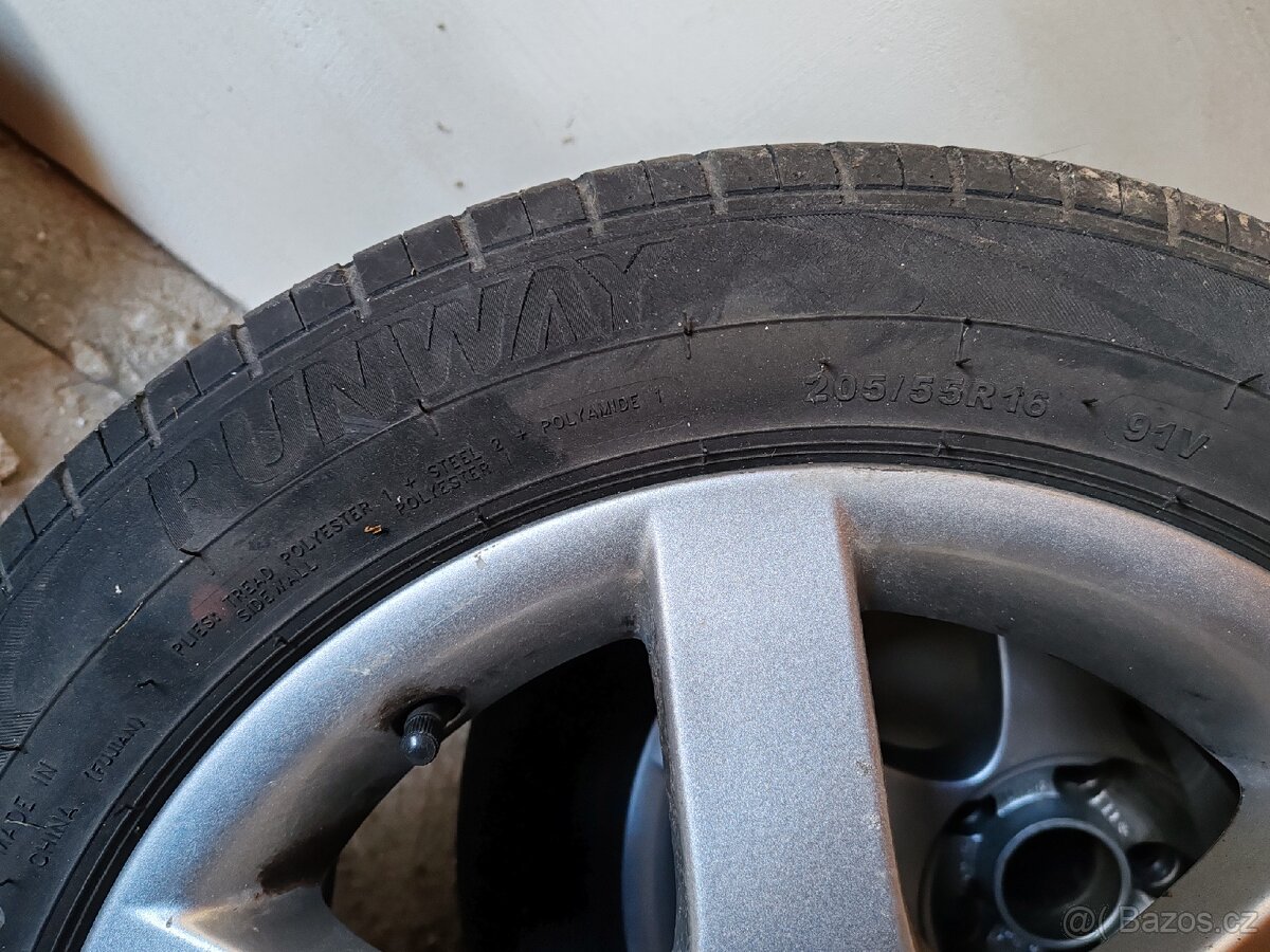 Sada 16" ALU kol VW rozteč 5x112 - 5