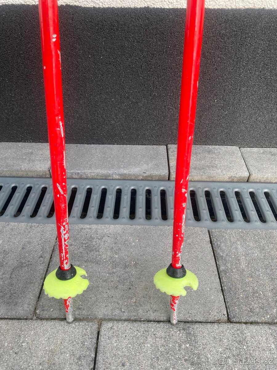 Dětské lyžařské hole Leki 100 cm - 5