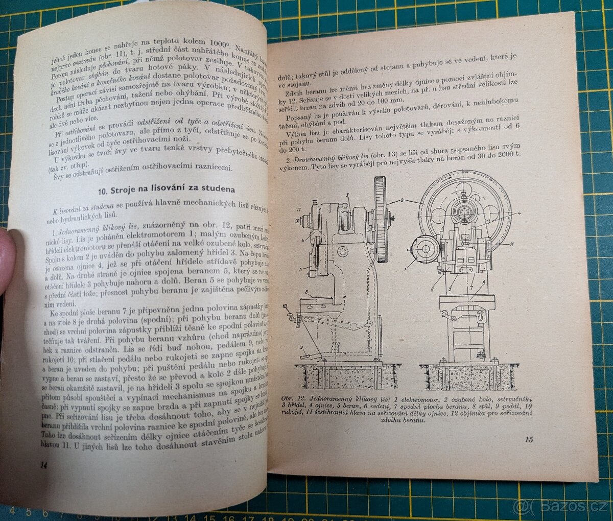 Výroba a oprava raznic a přípravků, 1952 - 5