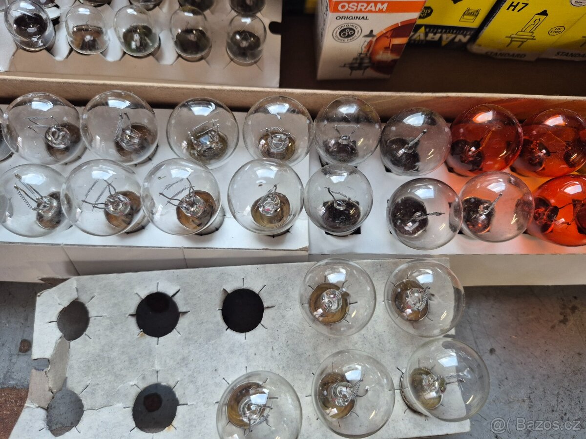Zarovky 24V H4,H7,H3,H1 - 5
