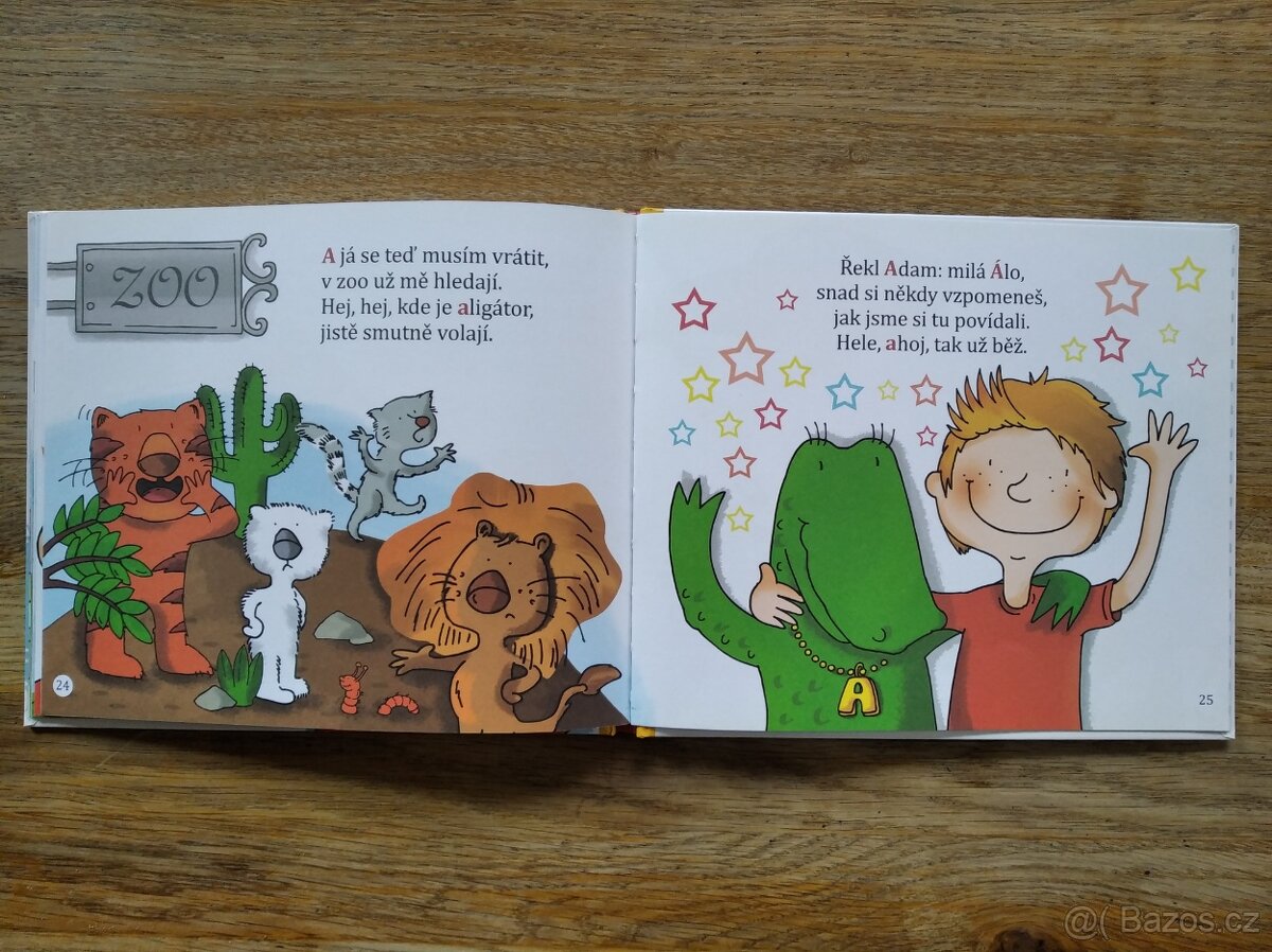 Dětská knížka A jako aligátorka DEAGOSTINI - 5