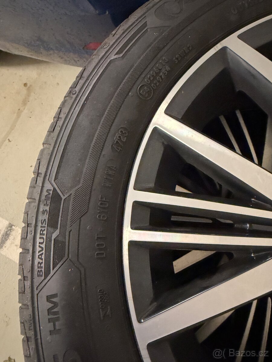 Originální kola VW Linas R16, letní Barum 205/55 R16 - 5