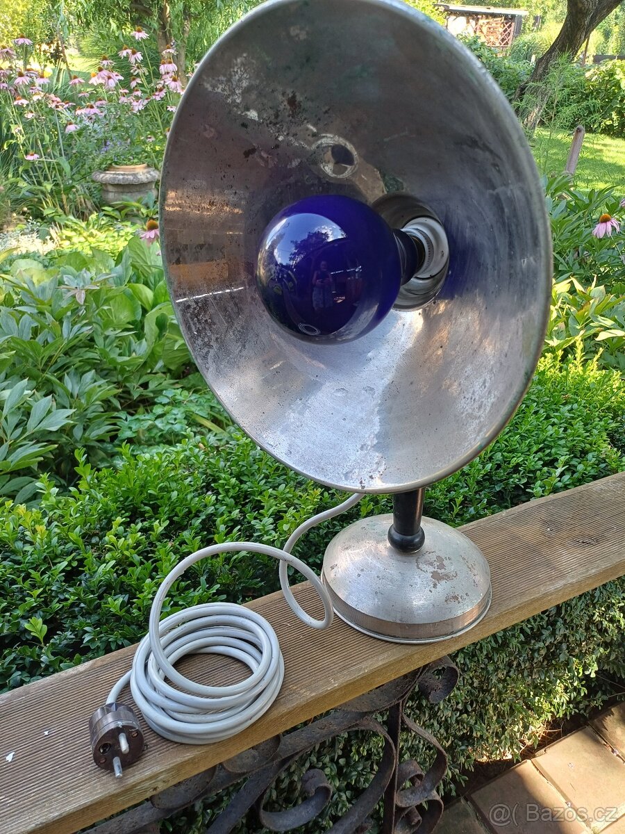 Starožitná industriální lampa - 5