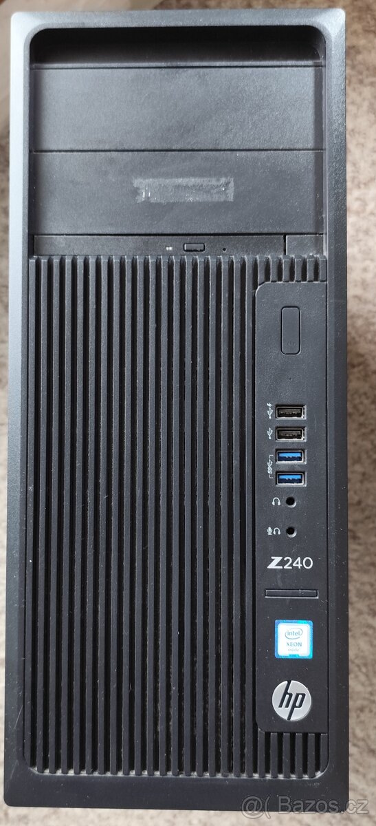 Počítač HP Z240 32GB RAM DDR4,512GB SSD+2TB HDD, Nvidia - 5