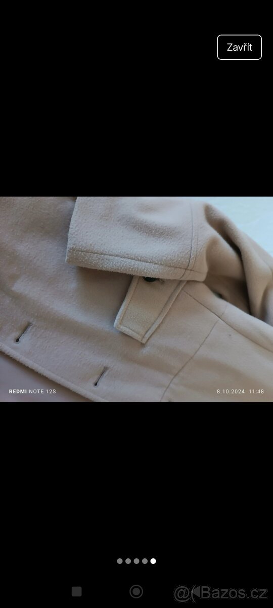Béžový kabát ORSAY vel.40 - 5