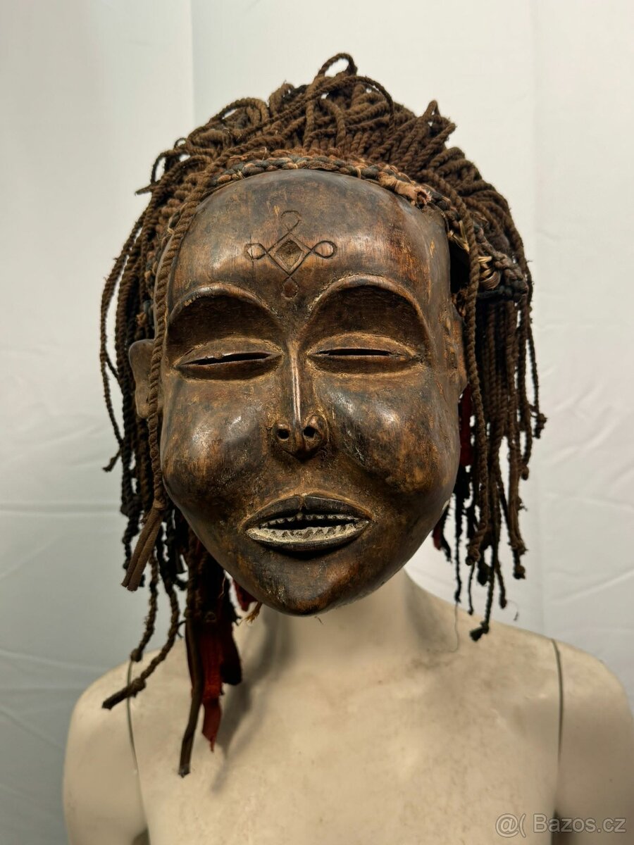 Africká rituální maska (603019) - 5