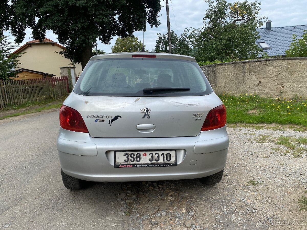 Peugeot 307, 80kw, rv 2004 - 5
