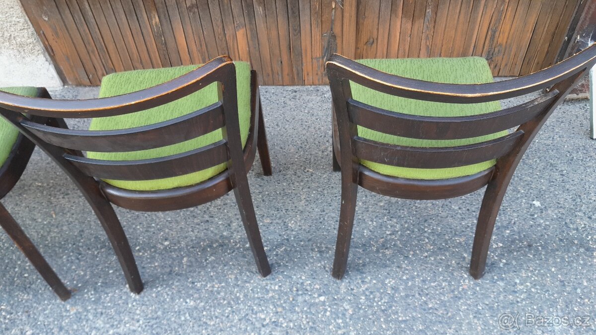 židle Thonet retro, 4 ks - 5