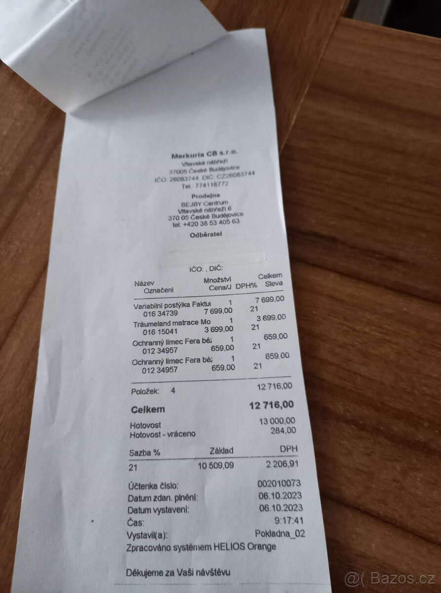 Dětská Faktum Variabilní/rostoucí/ postýlka Colette 140x70cm - 5