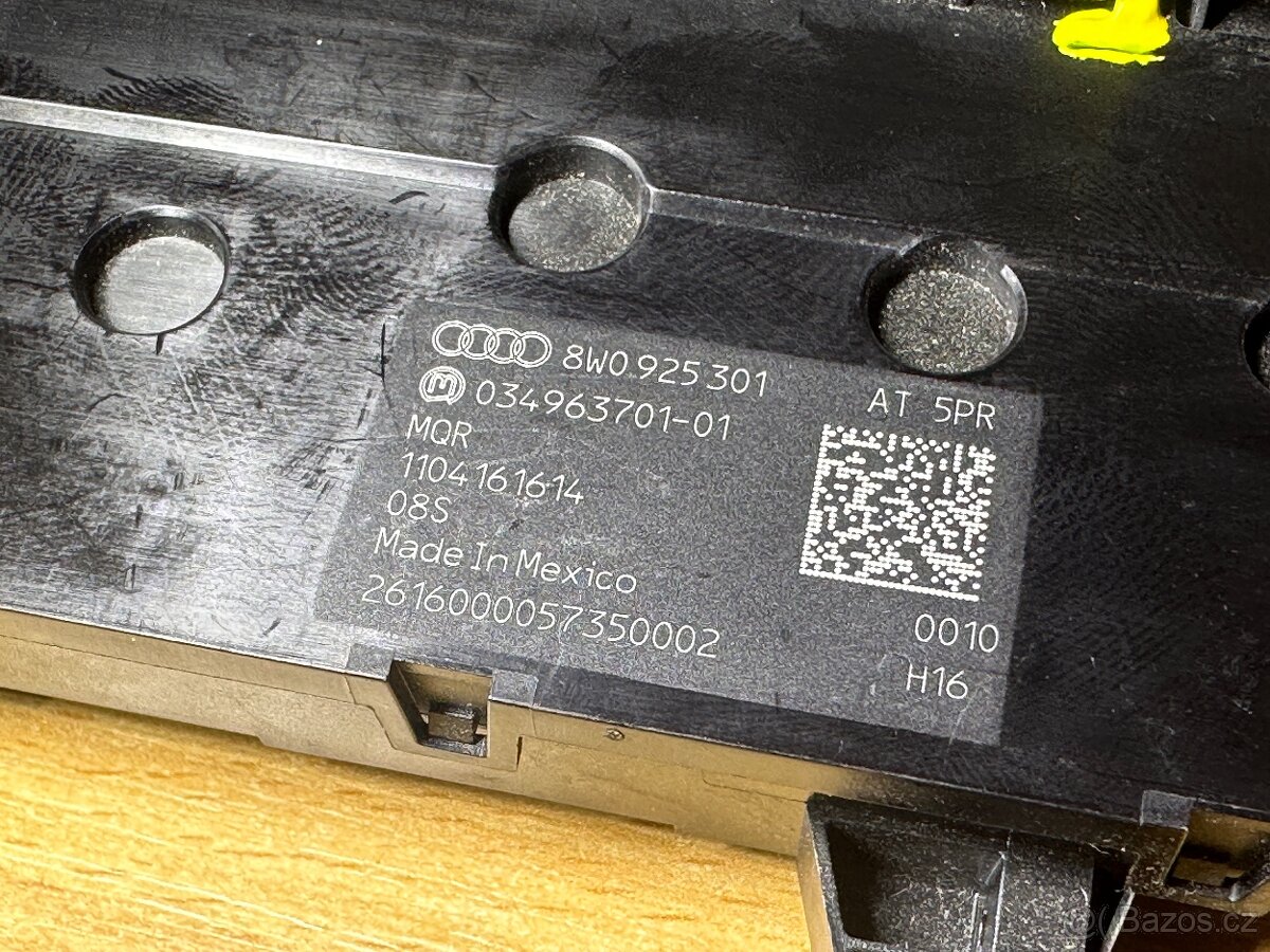 Panel ovládání Audi A4, A5 8W - 5