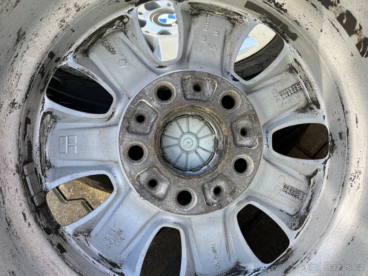 4x alu disky 5x120 R16, letní pneu C