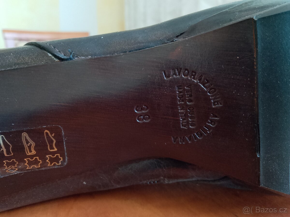 Italské kozačky velikost 38 - 5