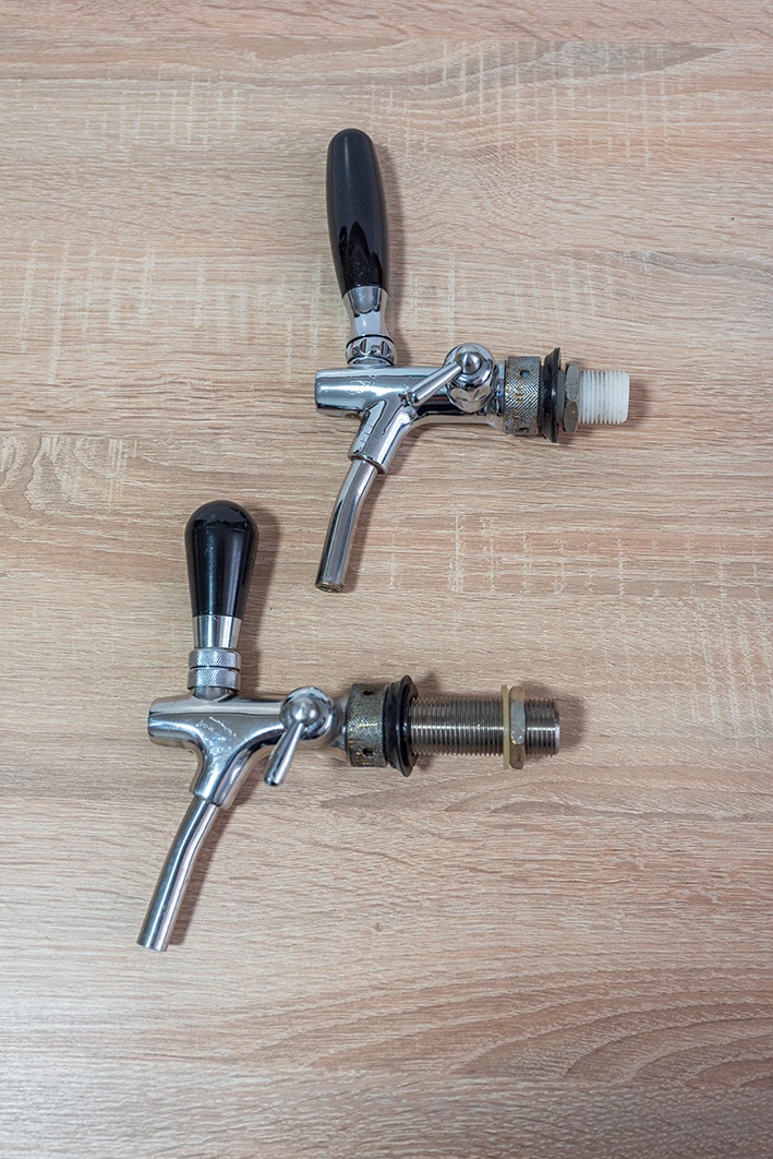 Naražeč Flach plochý, kohout výčepní - 5