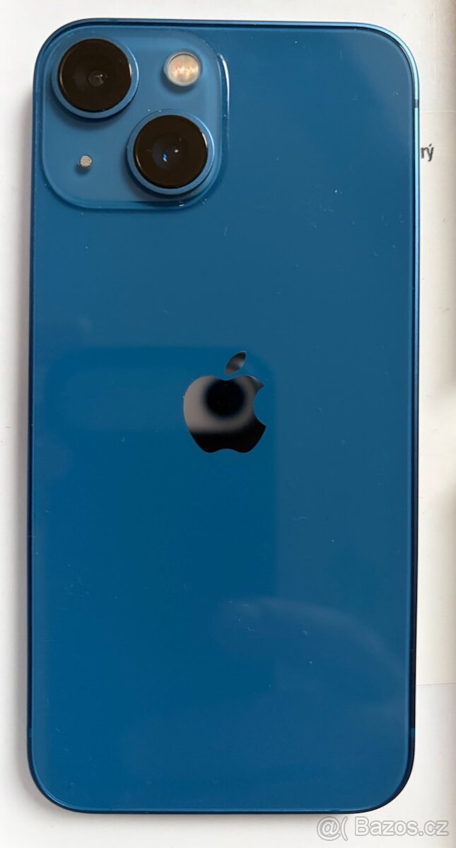 iPhone 13 mini 128 modrý, obal, sluchátka - 5
