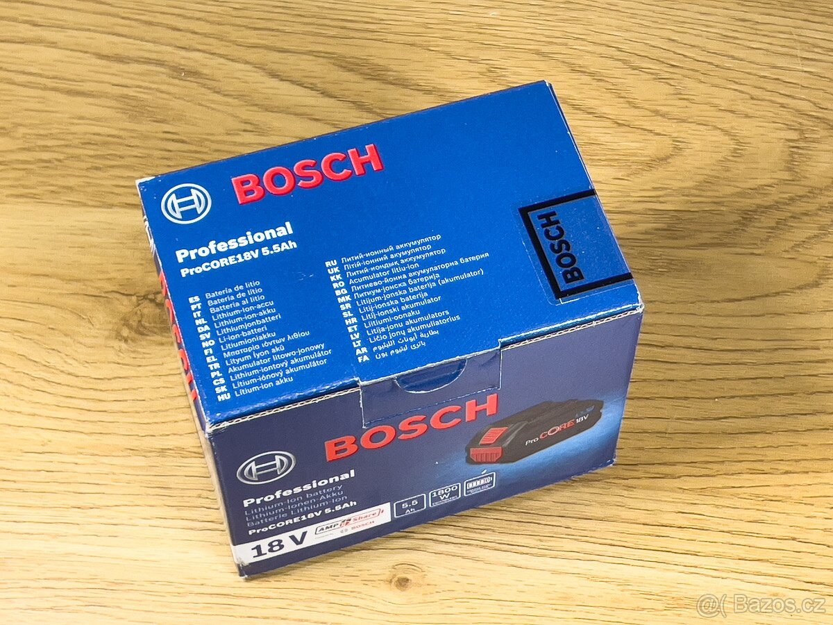Bosch ProCORE 18V 5.5Ah NOVÝ NEOTVORENÝ akumulátor - 5