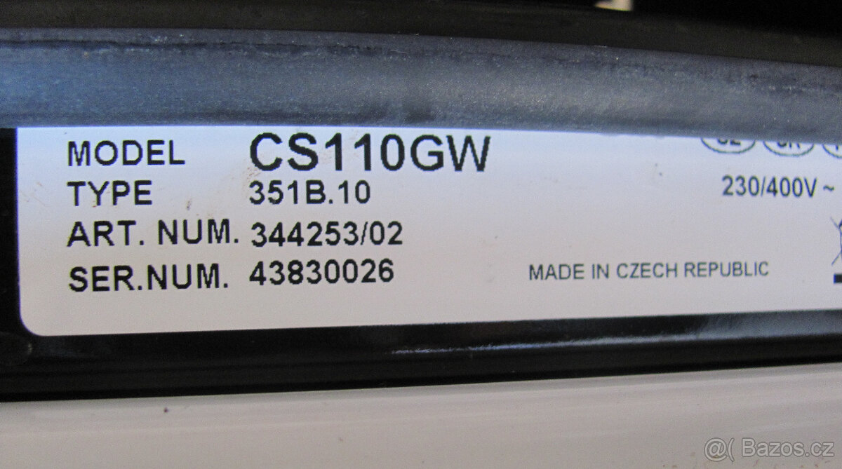 SKLOKERAMICKÝ SPORÁK MORA - 50CM - 5