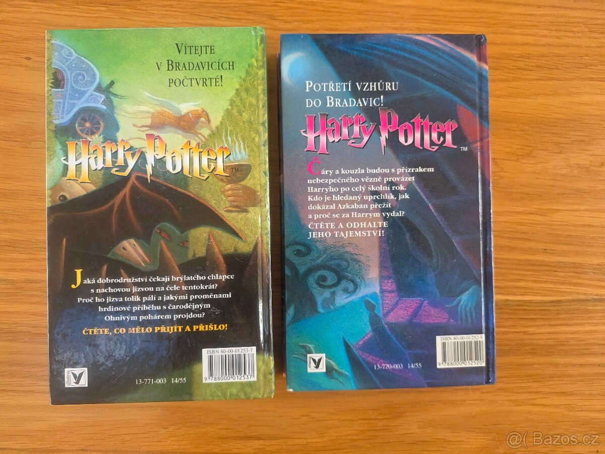 2x kniha Harry Potter - 5