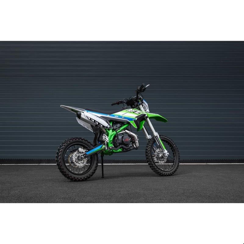 Pitbike Leramotors Thunder 125ccm, kola 17/14, zelená