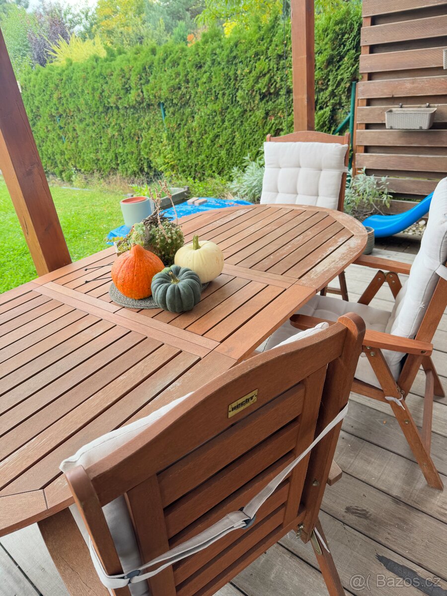 Venkovní set z teaku značky Hecht - 5