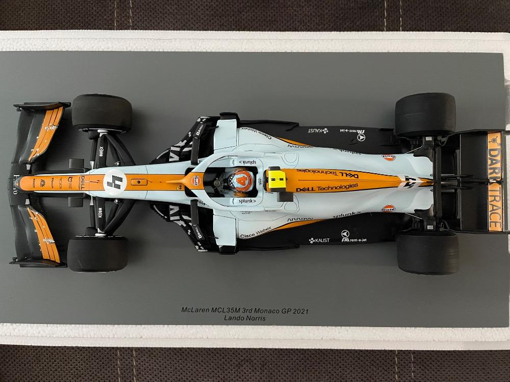F1 Lando Norris McLaren Monaco 2021 + helma - 5