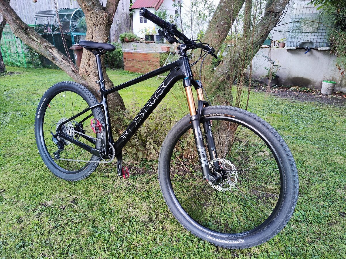 Kolo, Hardteil, Karbon Dirt Destroyer, Fox Factory, Shimano - 5