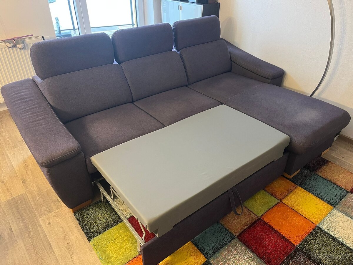 Kvalitní rohová sedačka - 5